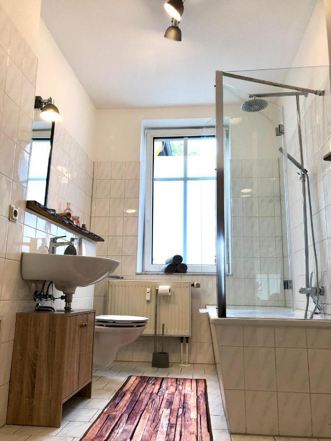 Apartment Zum Grauen Wolf Erfurt Extérieur photo