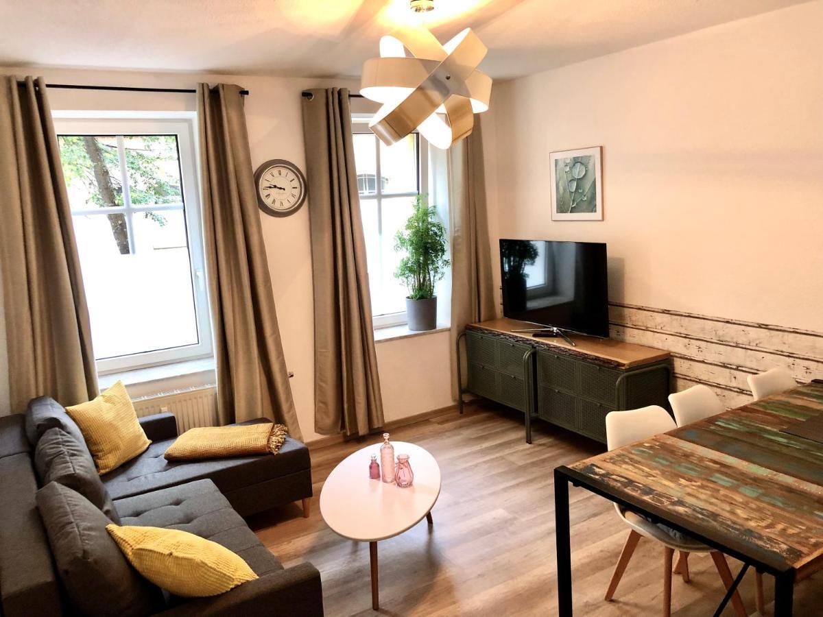 Apartment Zum Grauen Wolf Erfurt Extérieur photo